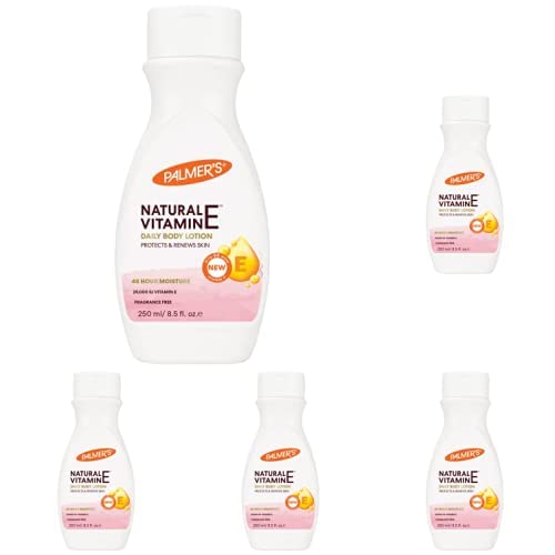 Palmer's Natural Vitamin E Hand and Body Lotion, 8.5 Ounce (Pack of 5)