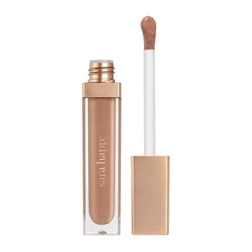Sara Happ Nude Slip Luxe Gloss - High-Impact Shine & Long-Lasting Wear, Nourish, Hydrate, and Heal Your Lips, 0.21 fl. oz.