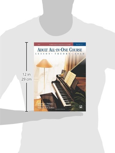 Adult All-in-one Course: Alfred's Basic Adult Piano Course, Level 2