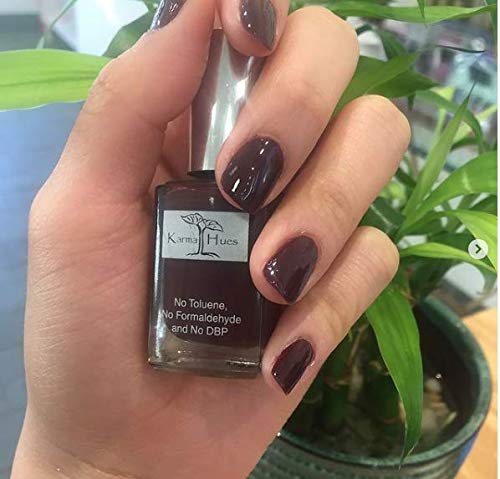 karma organic Natural Nail Polish-Non-Toxic Nail Art, Vegan and Cruelty-Free Nail Paint (CARINA)