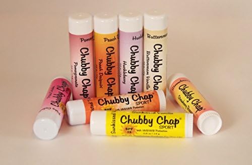 Three (3x) Large Jumbo Chapstick Natural Chapstick - 1/2 Ounce Lip Balm (Huckleberry)