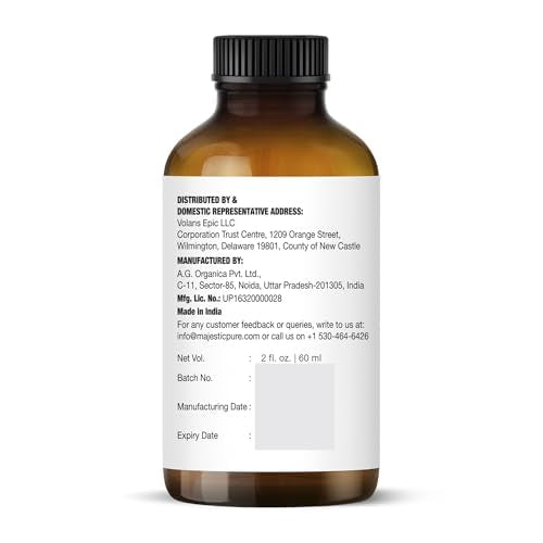 MAJESTIC PURE Lavender Essential Oil | 100% Pure and Natural Oil | Premium Grade Essential Oils for Hair Care, Home Diffusers, Skin, Aromatherapy, Massage and Humidifiers | 2 Fl Oz