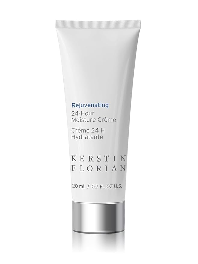 Kerstin Florian 24 Hour Moisture Creme | Travel Size | Anti Aging Face Moisturizer with Vitamin E | Hydrating Anti|Wrinkle Cream to Smooth Fine Lines | 0.7 fl oz
