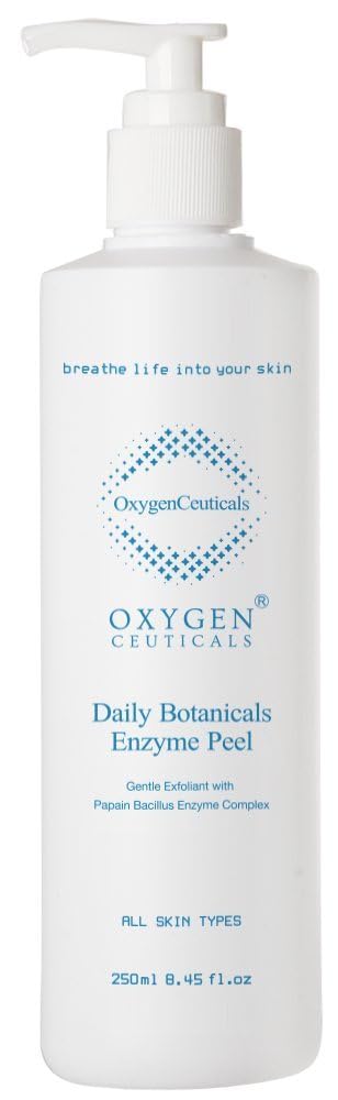 Daily Botanicals Enzyme Peel – Gentle Exfoliating Gommage with Pineapple & Papaya Extracts, Natural Enzyme Peel for Refines Pores & Smooths Texture 8.45 fl.oz (250ml)