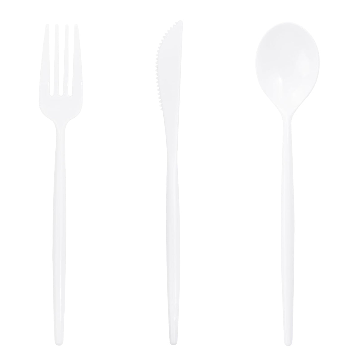 Supernal 180pcs Gold Plastic Silverware Set, Disposable Cutlery
