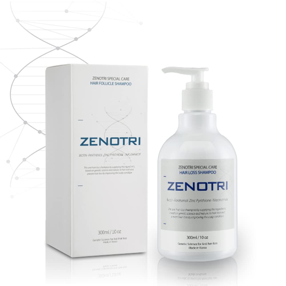 Follicle Shampoo Hair loss Zero with Copper peptide, Biotin, Dexpanthenol, Pyrithione Zinc/Genetic Hair Care Solution