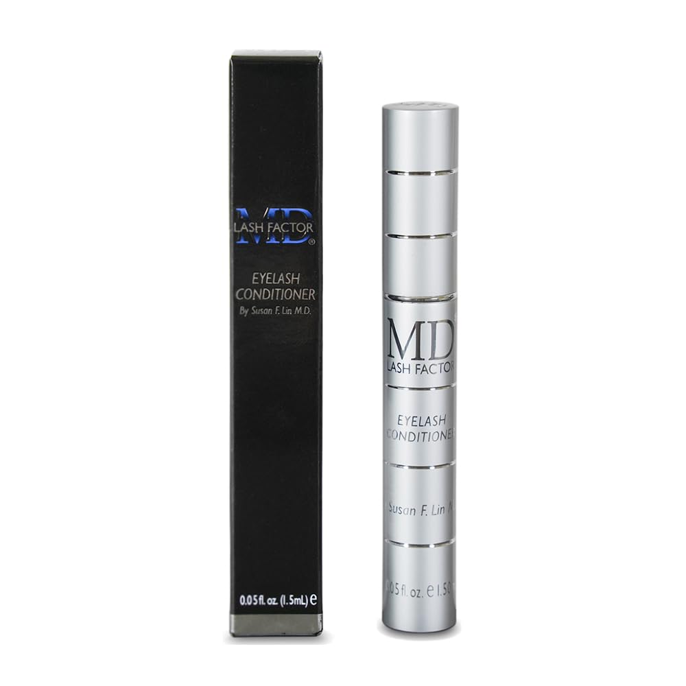 MD Lash Factor Eyelash Conditioner – 0.05 fl oz Trial Size – Lash Growth Serum with Biotin and Peptides, Ideal for First-Time Users