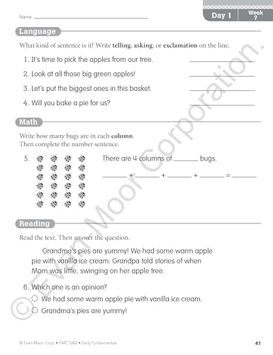Evan-Moor Daily Fundamentals, Grade 2
