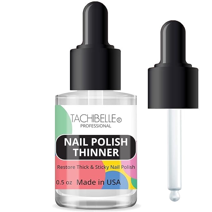 Tachibelle Nail Polish Thinner - Bring your old polishes back to life (1 Bottle)