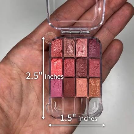 Bella - 16 Sections small Empty lipstick palette depotting makeup container
