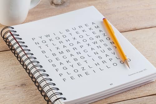 Brain Games - Word Searches - Large Print (Red) (Brain Games Large Print)