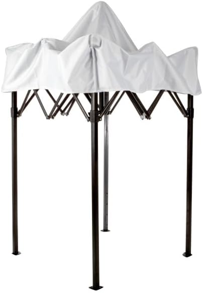 Pop Up Changing Tent - 46.5” Steel Frame Canopy Sun Shelter Pool Cabana, Portable Changing Room, or Privacy Tent for Camping Toilet or Portable Shower - Camping Essentials by Wakeman Outdoors (White)
