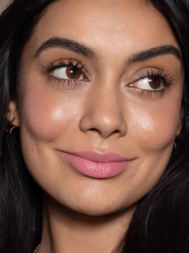 ILIA - Balmy Gloss Tinted Lip Oil | Smoothing Lip Color, Never Sticky | Hydrate, Plump + Moisturize with Hyaluronic Acid | Vegan, Cruelty + Gluten-Free (Petals, 0.14 fl oz | 4.3 ml)