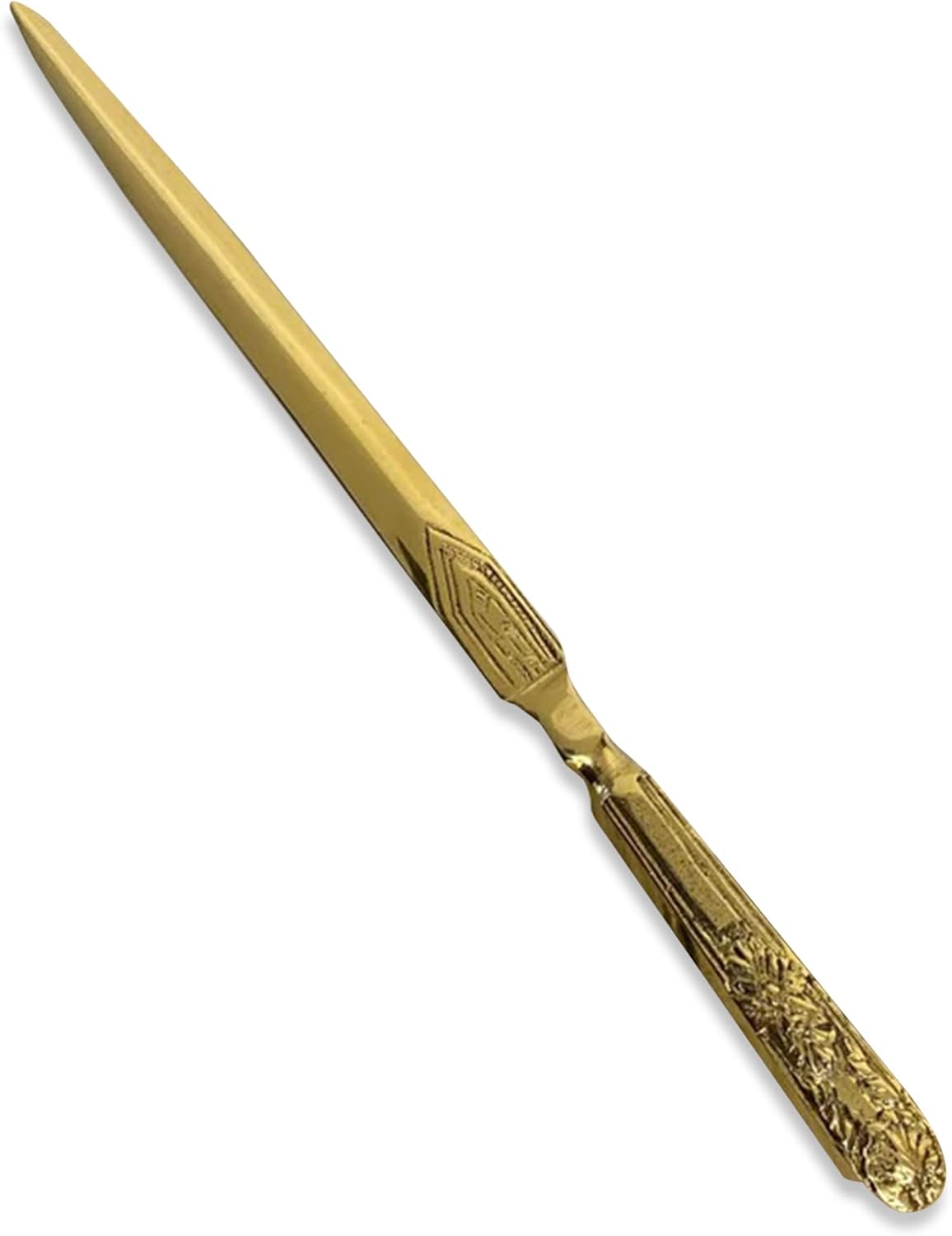 Embossed Brass Letter Opener