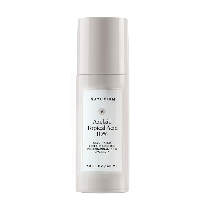Naturium Azelaic Topical Acid 10% Jumbo, Face & Skin Care Beauty Treatment with Niacinamide & Vitamin C, 2 oz