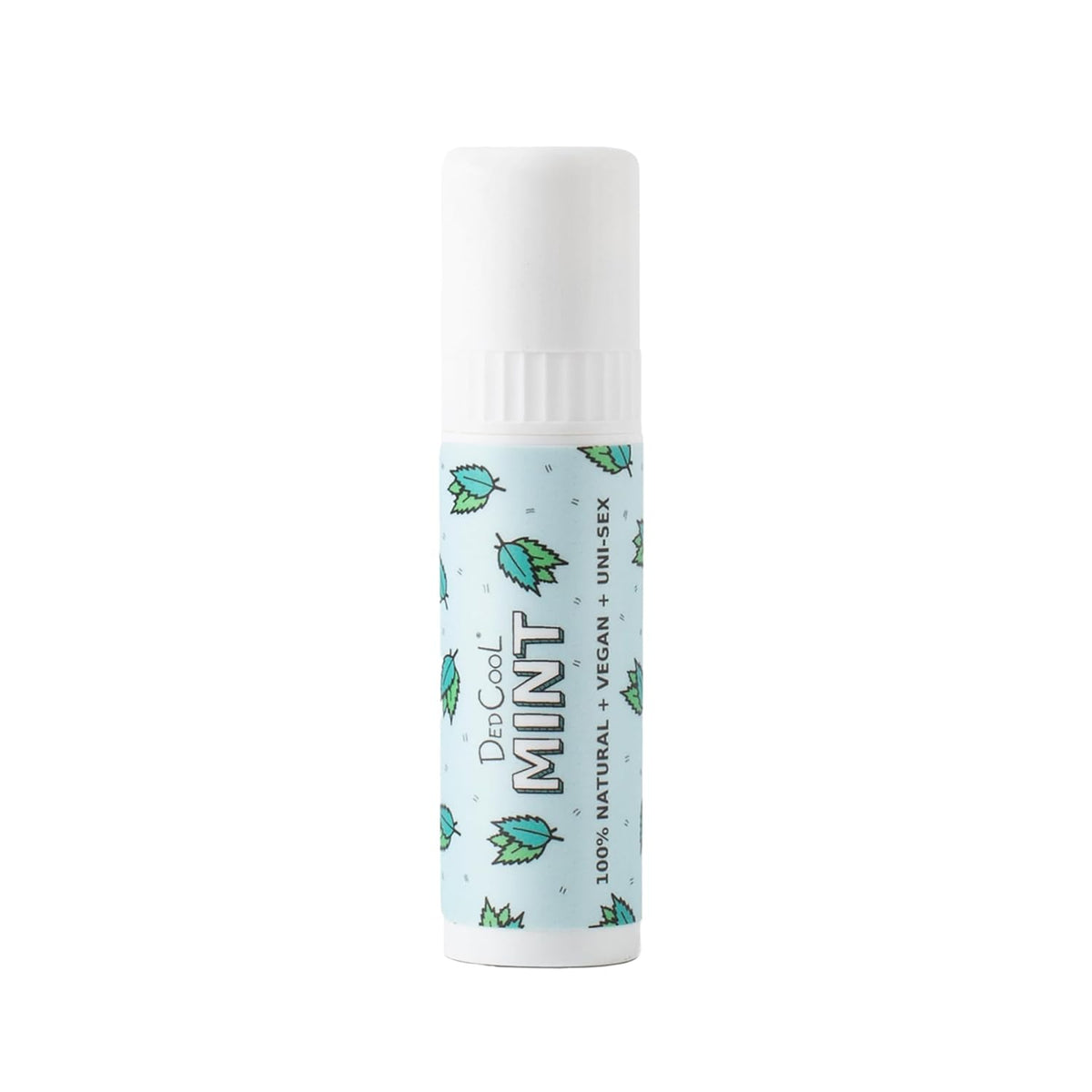 DedCool Lip Balm Stick (Mint) Jumbo, Vegan, Flavored, Coconut Oil Lip Balm, Long Lasting, Moisturization, Hydrates Dry & Chapped Lips, Vegan, Natural, Clean, Non-Toxic, Fragrance For All