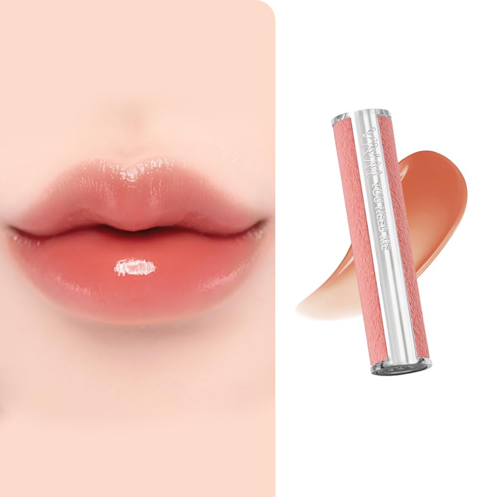 YNM Candy Gloss Balm 3g (07 NOUGAT CANDY, 3g)(+9 colors) K-beauty, Tinted, Color Lipstick Balm, Glossy, Moisture, korean, Jello lips, Non-Sticky and Long-lasting