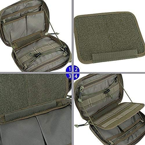 EXCELLENT ELITE SPANKER Molle Admin Pouch Tactical EDC EMT Utility Tool Pouch Medical Organizer Bag Modular Pouches Waist Pouch