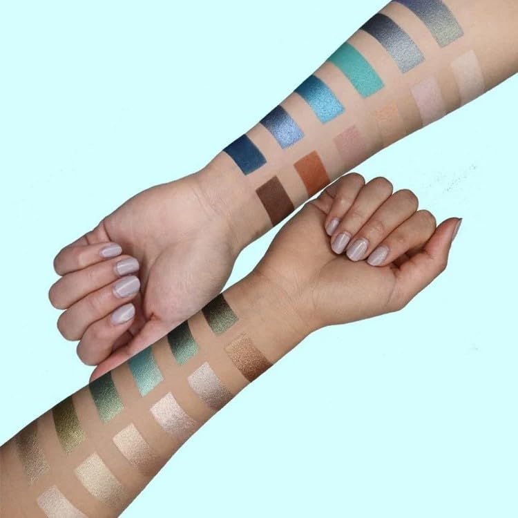 24 Shades Eyeshadow Palette -Festive Luxury Vibrant Bold Full-Color Pigment Long Lasting Matte Shimmer Eye shadow Palette (Bondi)