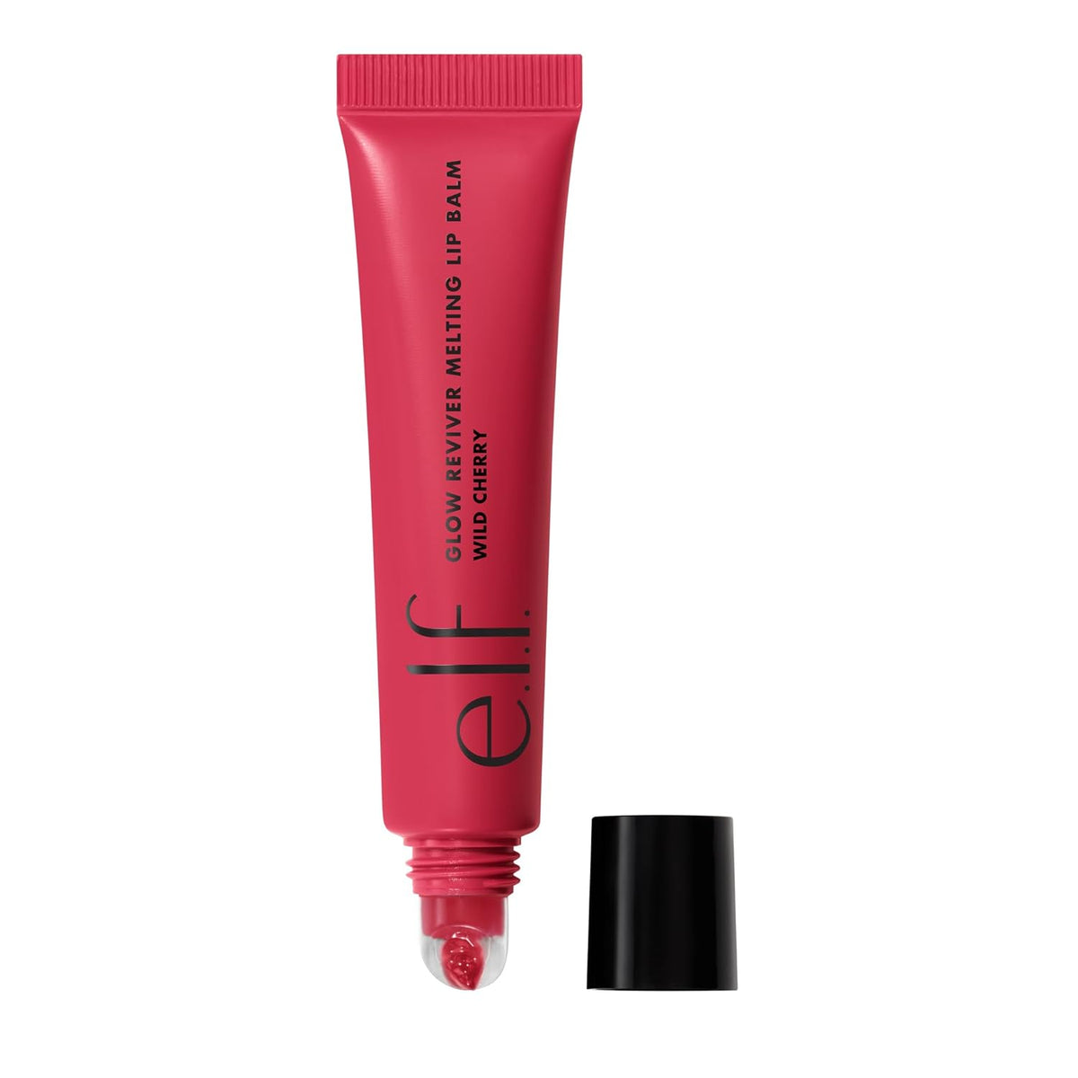 e.l.f. Glow Reviver Melting Lip Balm, Hydrating Tinted Lip Balm For A Glossy Finish & Soft, Supple Lips, Vegan & Cruelty-Free, Wild Cherry