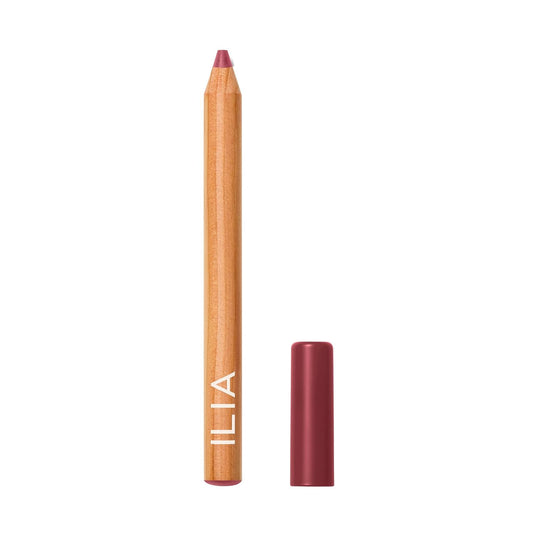 ILIA - Lip Sketch Hydrating Crayon | Hydrate, Plump, Smooth, Strengthen | Long Lasting up to 12-Hours, Bleed-Resistant, Soft-Matte | Barrier-Building, Non-Toxic, Cruelty-Free (Rhyme)