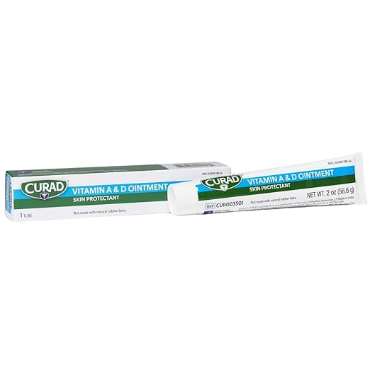 CURAD Vitamin A and D Ointment, 2-Ounce Tube, Case of 12
