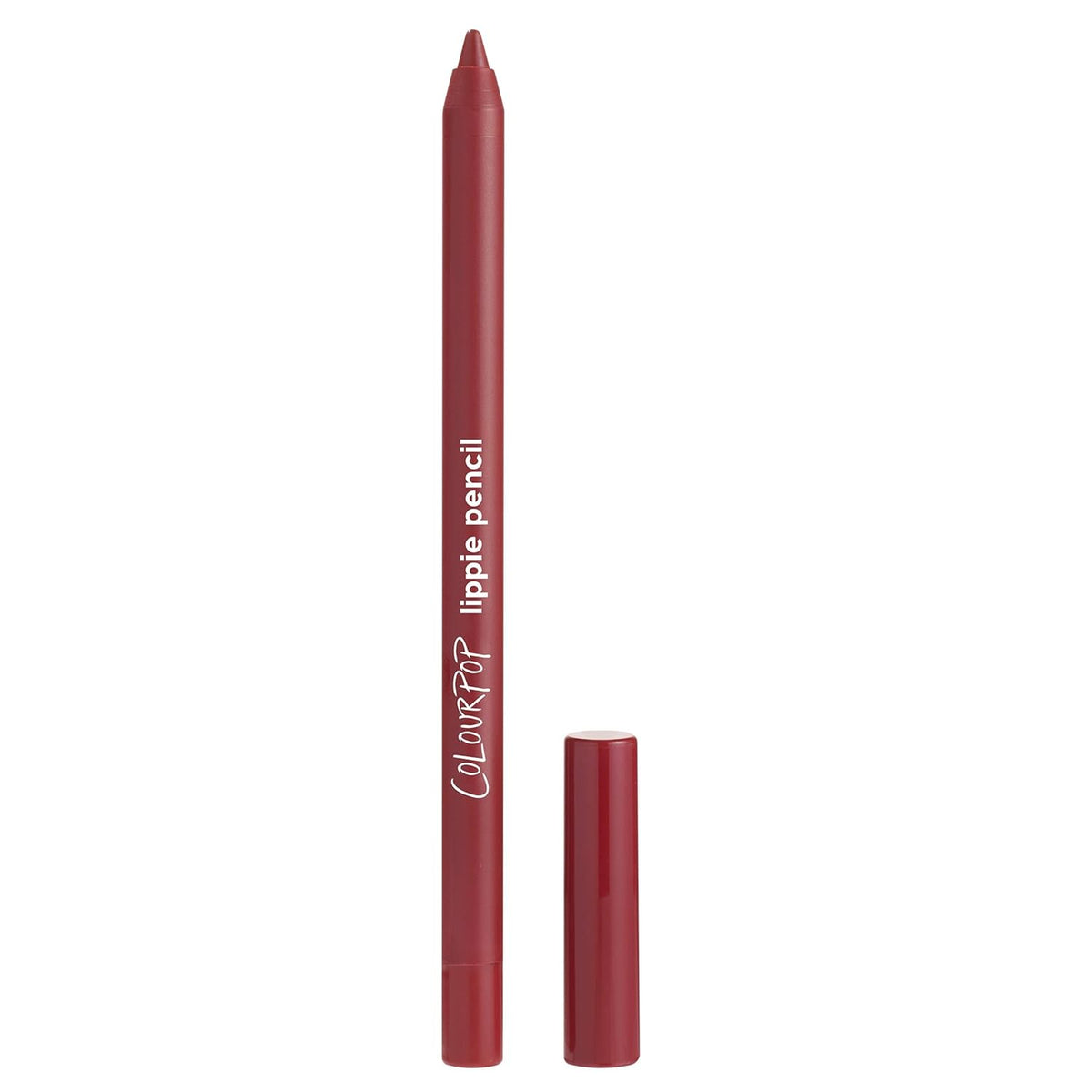 ColourPop Lippie Lip Pencil - High-Pigment, Long-Lasting & Sharpenable Lip Liner with High-Impact Color - Vegan, Cream Formula with Precise Application - Hoopty (0.35 oz)