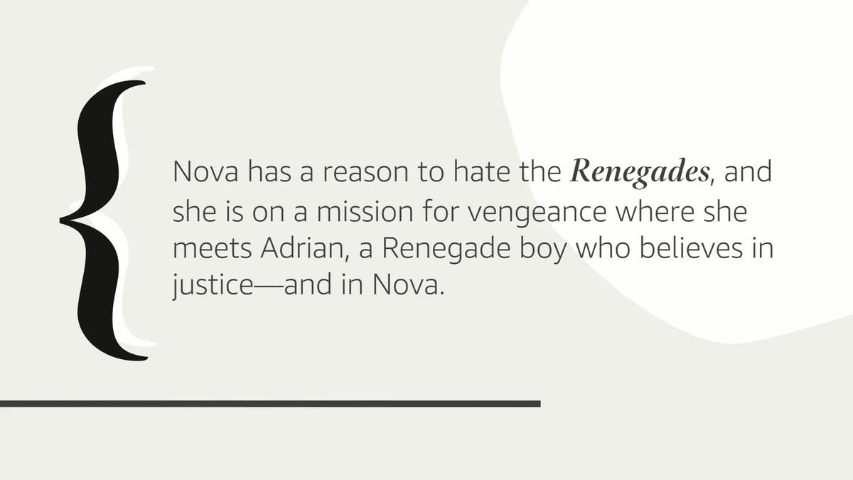 Renegades (Renegades, 1)