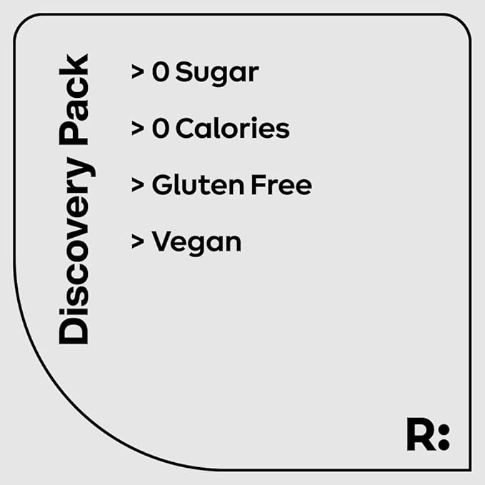 Ryde: Discovery Pack | Energize, Focus & Relax Shots | Green Tea Caffeine, Taurine, Ginseng, B Vitamins, L-Theanine, Lemon Balm, Chamomile | 0 Calories, 0 Sugar | Variety Pack Try Them All (24 Pack)