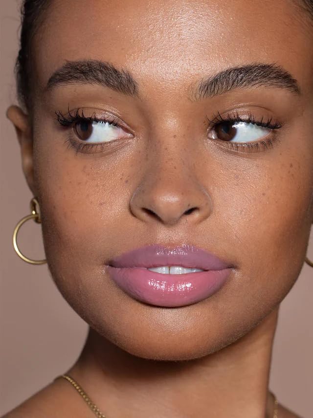 ILIA - Balmy Gloss Tinted Lip Oil | Smoothing Lip Color, Never Sticky | Hydrate, Plump + Moisturize with Hyaluronic Acid | Vegan, Cruelty + Gluten-Free (Maybe Violet, 0.14 fl oz | 4.3 ml)