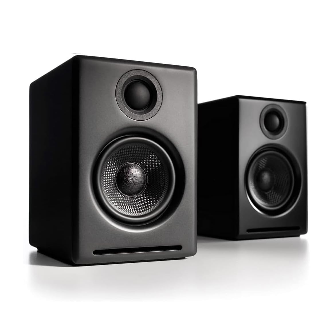 Audioengine A2+ Desktop 24 Bit Wireless Bluetooth Desktop Speakers - 60W Computer Speakers for Music and Gaming