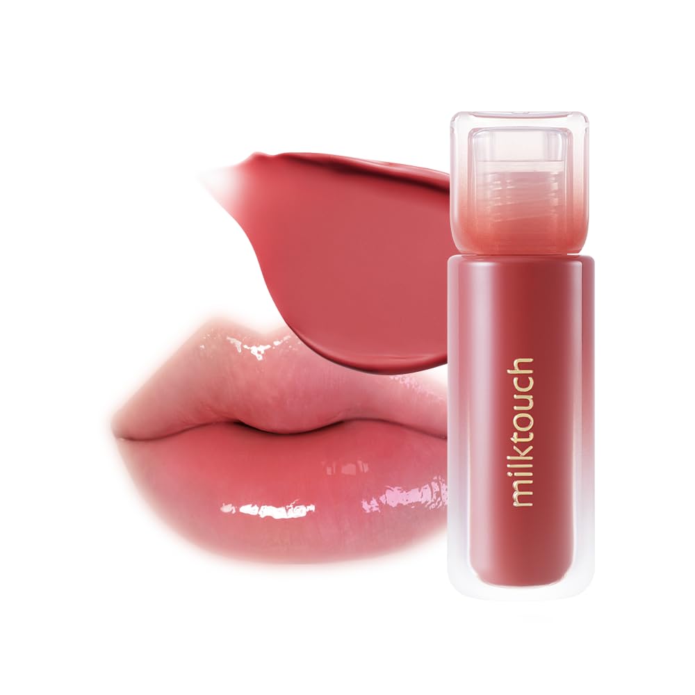 MILKTOUCH Dew Stain Sheer Lip Gloss (06 Rose Demure, 0.14 Fl Oz (Pack of 1))