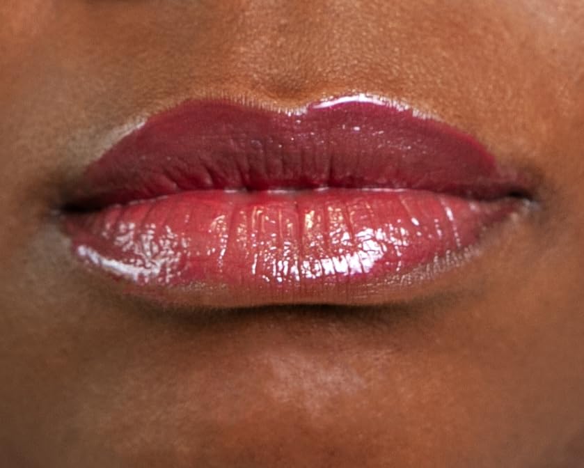 | Handmade, Vegan, Moisturizing Lip Gloss, Non-Sticky Lip Gloss (Pinkberry)