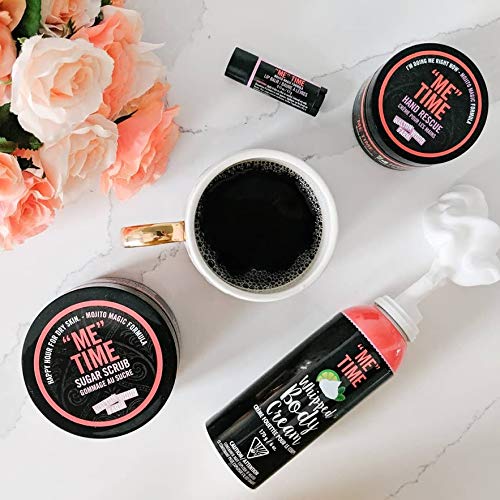 Walton Wood Farm Sugar Scrub ("Me" Time) Mojito Magic- Lime & Sugar Scent Vegan-Friendly and Paraben-Free 8 oz