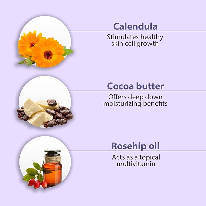 (2-Pack, Lavender) - All Good Body Lotion w/Essential Oils - Moisturising Organic Calendula, Cocoa Butter, Coconut & Rose Hip Oil - Non GMO - Vegan - 180ml (Lavender)(2-Pack)