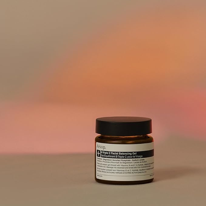 Aesop B Triple C Facial Balancing Gel | Anti-Oxidant Gel Infused With Vitamin B And Vitamin C | Replenish, Soften, Balance Skin | 2.1 oz / 60mL