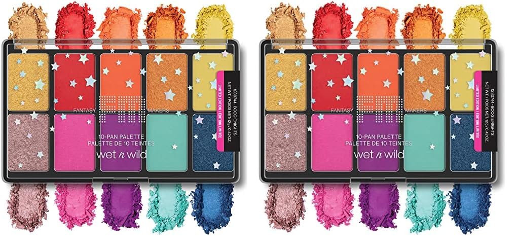 wet n wild Fantasy Makers Halloween 10 Pan Palette Boogie Nights (Pack of 2)