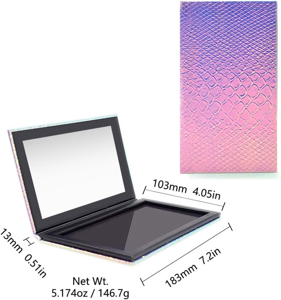 Palette Pro Eyeshadow Palette Makeup Pallet Empty Eyeshadow Makeup Box Cosmetics Palette Storage Tray Box Palette for Eyeshadow Makeup Palette Eye Makeup Set Professional Makeup Kit
