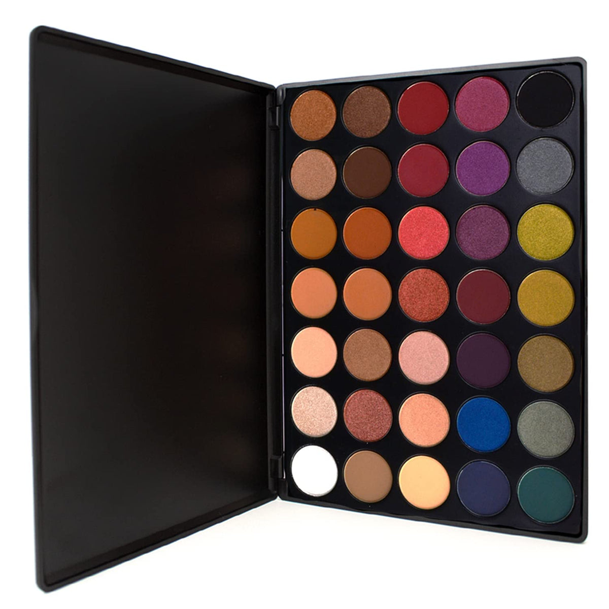 Palladio Ultimate Pro Eyeshadow Palettes, Professional and Personal Use, 35 High Pigmented Powder Colors, Matte, Shimmer, Satin Finishes, Long Lasting (SPRING 2020)