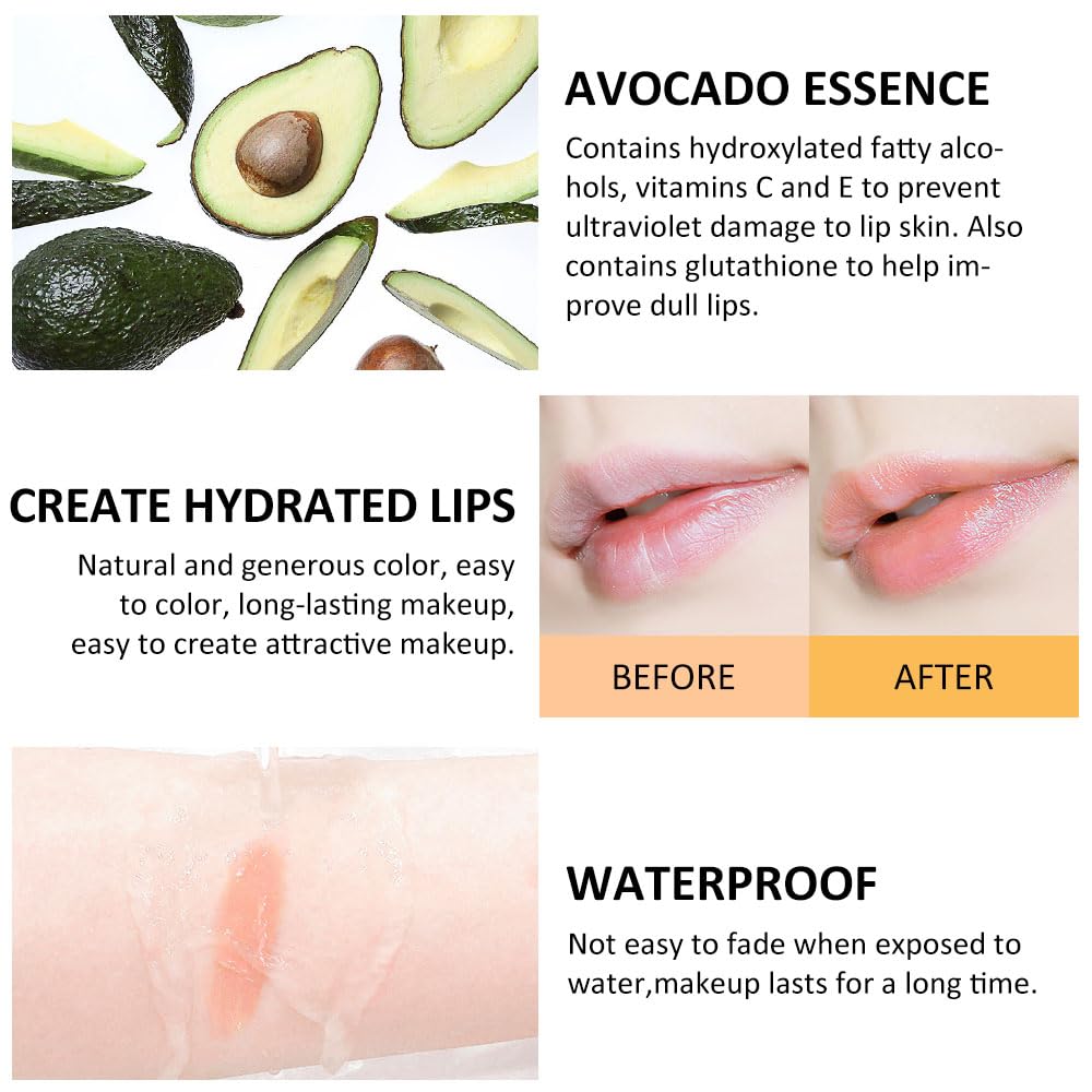 BINGBRUSH Korean Magic Lipstick Color Change Changing Lip Tint Tinted Stain Gloss Balm Long Lasting Waterproof Moisturizer (212#)