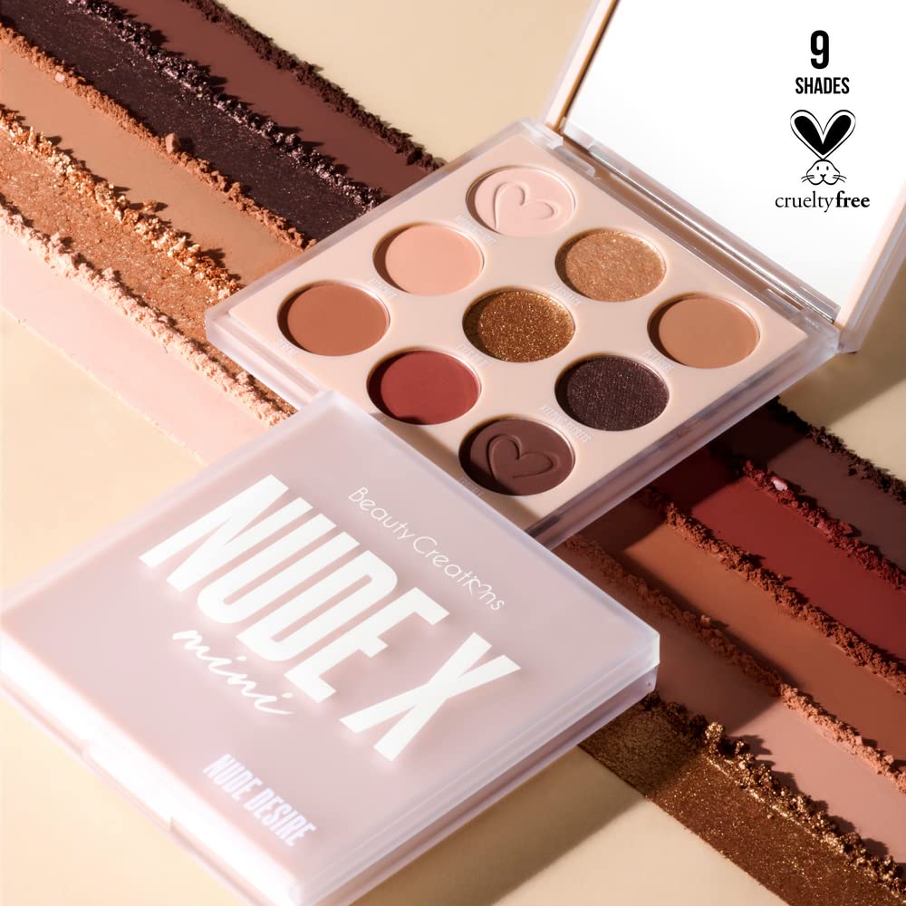 Beauty Creations NUDEX COLLECTION Eyeshadow Palette (NUDE DESIRE MINI)