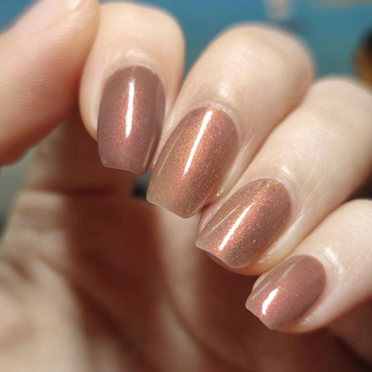 Major Dijit Quick Dry Nail Polish Ochre Summer Nail Lacquer for Nail Art Regular Nail Polish 0.41 fl oz.