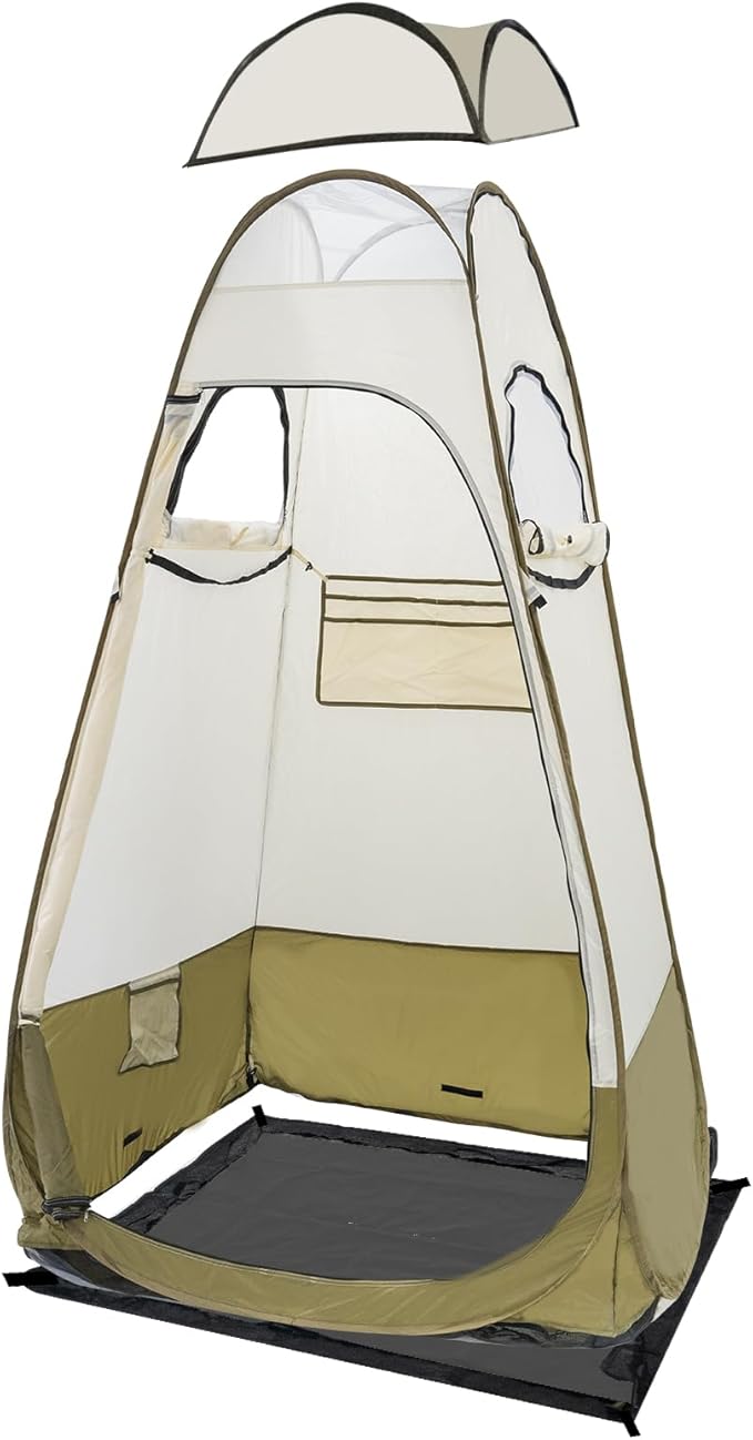 Portable Privacy Tent - Pop Up Shower & Changing Room for Outdoor Camping