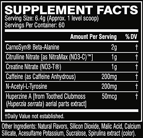 C4 Extreme Pre Workout Powder Fruit Punch | Preworkout Energy Supplement for Men & Women | 200mg Caffeine + Beta Alanine + Creatine | 60 Servings