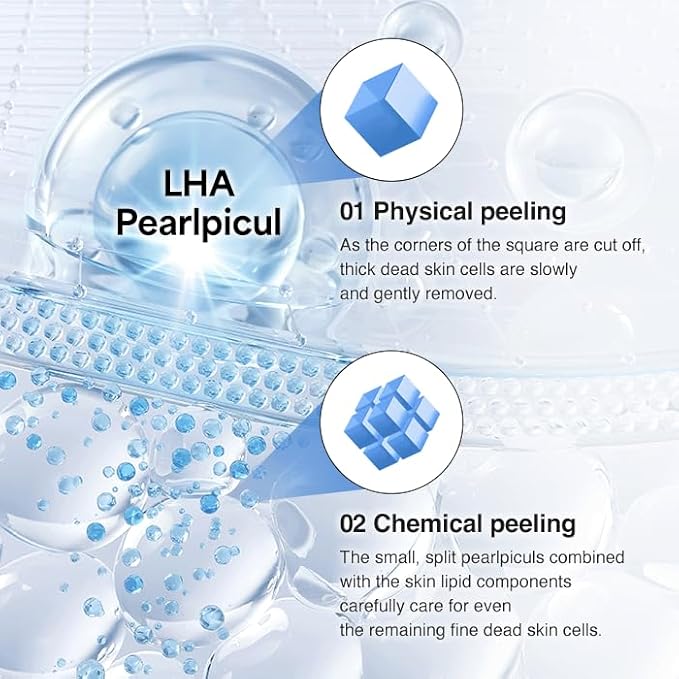 LHA Tone&Glow Activating Serum (1.01 fl oz), Gentle Daily Exfoliating Face Serum for Smooth Texture & Radiant Skin, Brightens & Refines Pores with LHA Pearlpicul & Alpha Lipoic Acid, K-Beauty