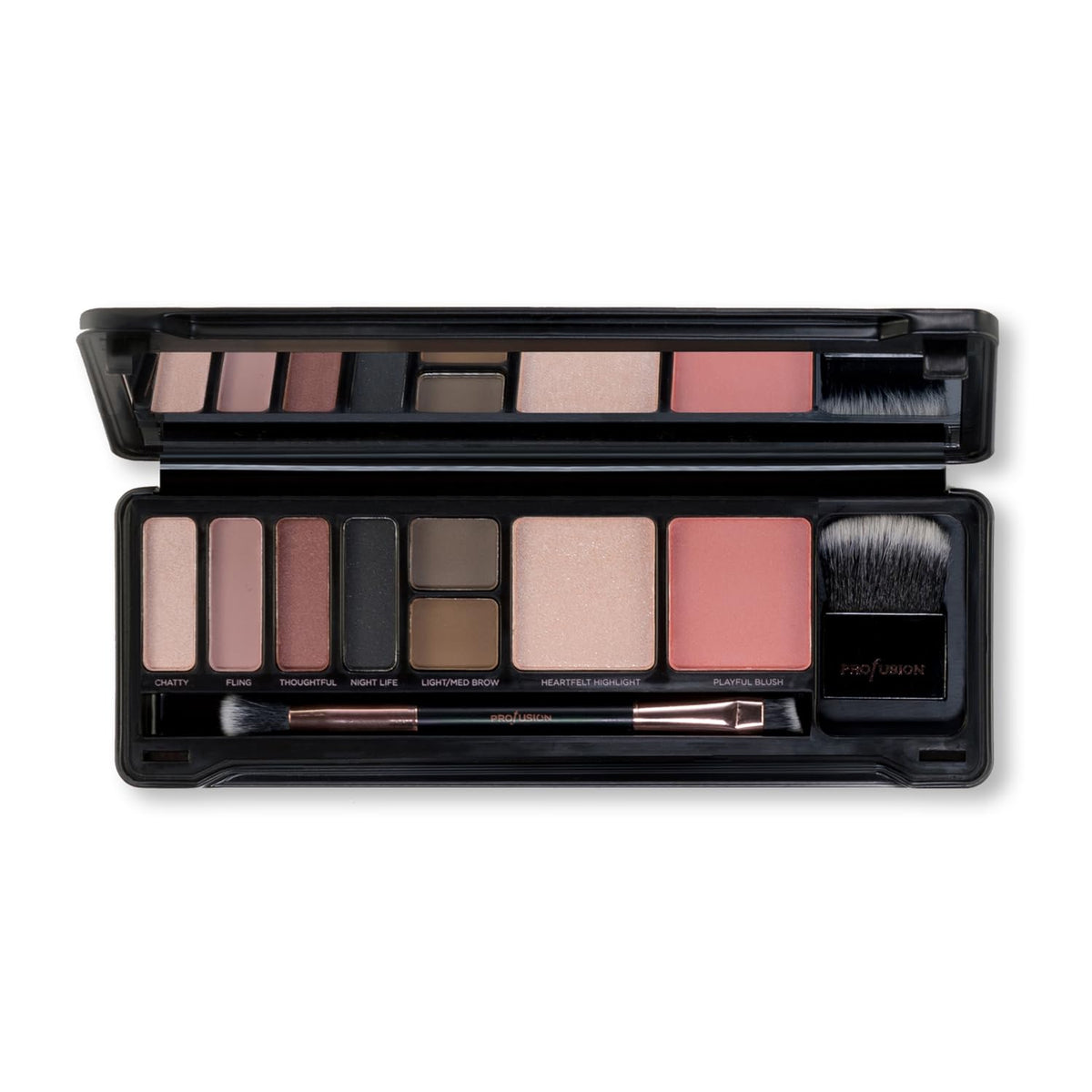 Profusion Cosmetics Glam Face Eye and Face Pro Makeup Case, Achieve Glamorous Looks With The Ultimate Night Out Makeup Palette, Raise Your Beauty Routine With Premium Beauty Tool