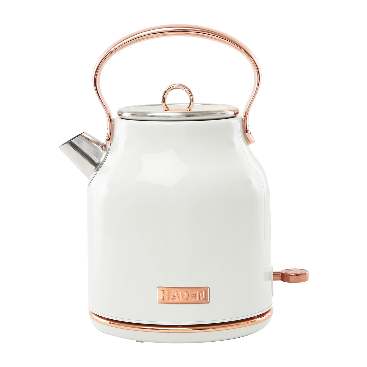 Haden Heritage 1.7 Liter Stainless Steel Electric Kettle, Hot Water Kettle