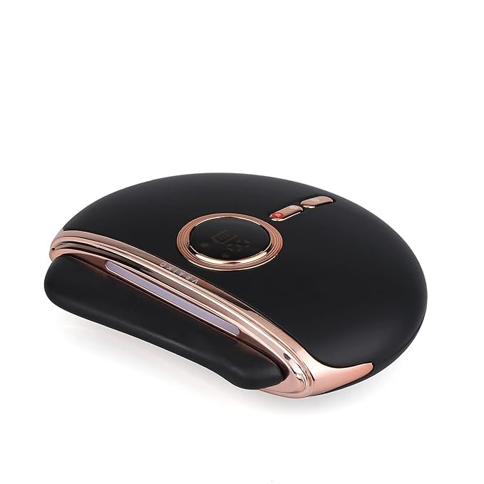 Eclipse Gua Sha Facial Tools, Face Sculpting Tool, Electric Face Massager with 3-Level Heat & Vibration & 1000mAh Battery, Anti-Aging, Neck & Face Lift, Wrinkle and Puffiness Reduction