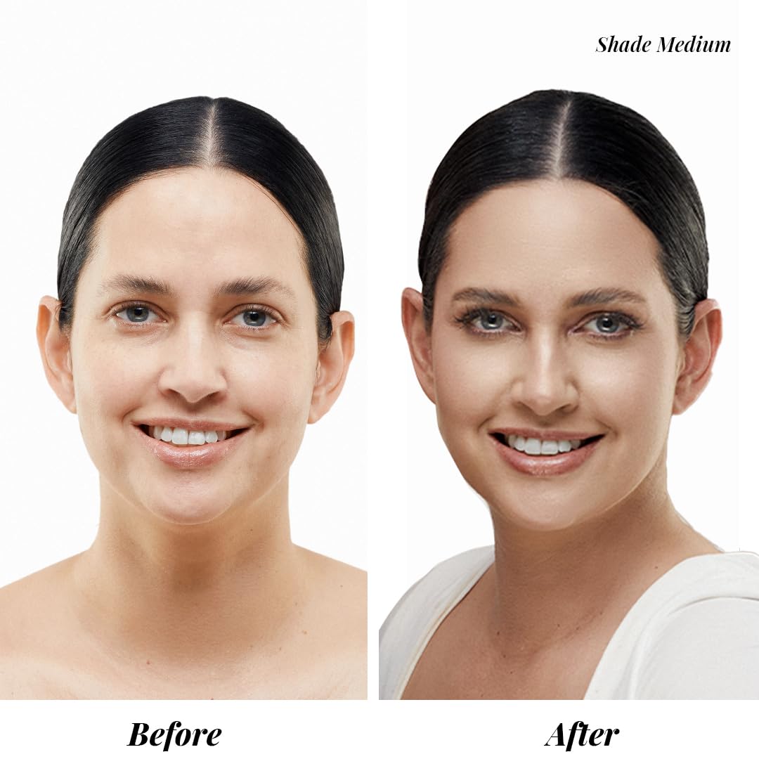 Magic Minerals by Jerome Alexander Jumbo Size Mineral Powder Foundation with Color Correctors, Antioxidant Skincare Formula (Light)
