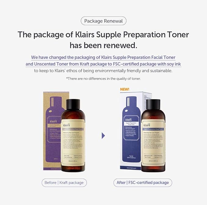 Klairs Supple Preparation Facial Toner, 180 ml